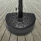 Nature Spring Nature Spring 34lb Half Moon Patio Umbrella Base 491884ONL - alternate 1